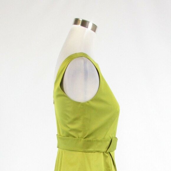 Paule Ka avocado green sheath dress IT40 6 - Picture 6 of 8